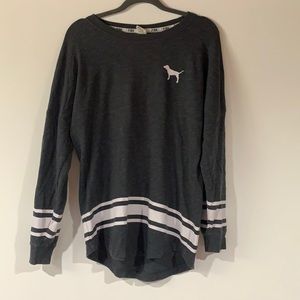 Super cute oversized Pink pullover sweatshirt